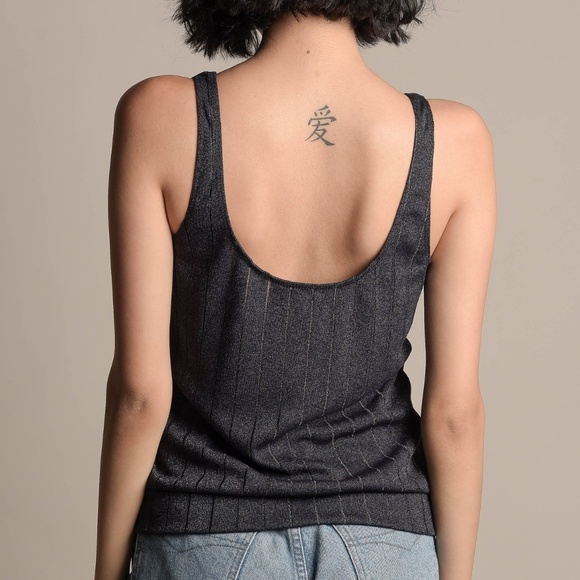 Cute Ribbed Tank - Picture 2 of 2